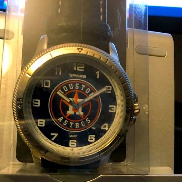 HOUSTON ASTROS Men’s wrist watch NEW - Picture 1 of 3